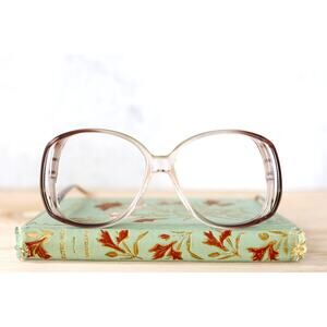Vintage 1970s Versailles USA Women Eyeglasses 55-16 NOS Grandma Retro Boho